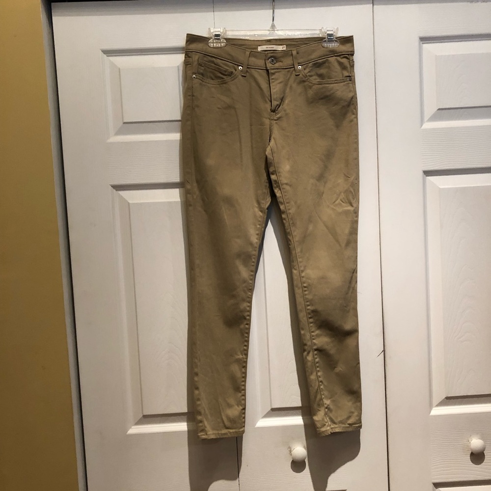 Levi’s 7/11 Skinny Tan Pants